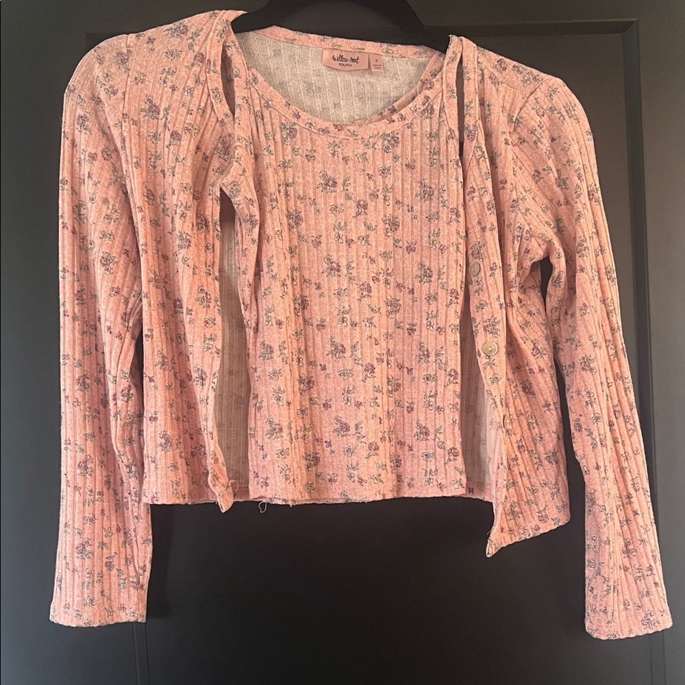 Willow Pink Floral Kids Matching Set